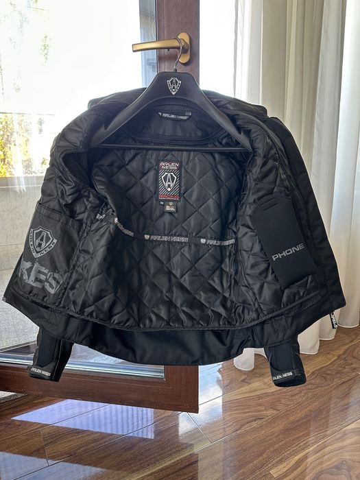 Geaca Moto Mărimea 50 - Arlen Ness Sportivo Negru/Rosu