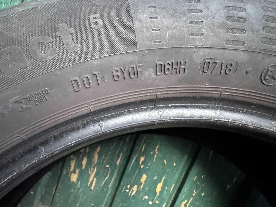 Vand Anvelope vara Continental ContiEcoContact 5 si 6 DOT 2018x2, 2020, 2021; 205/55 R16 91V