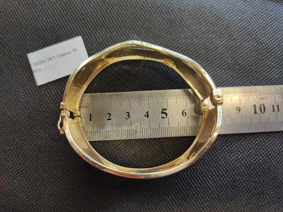 Златна дамска гривна 16.56гр-14к