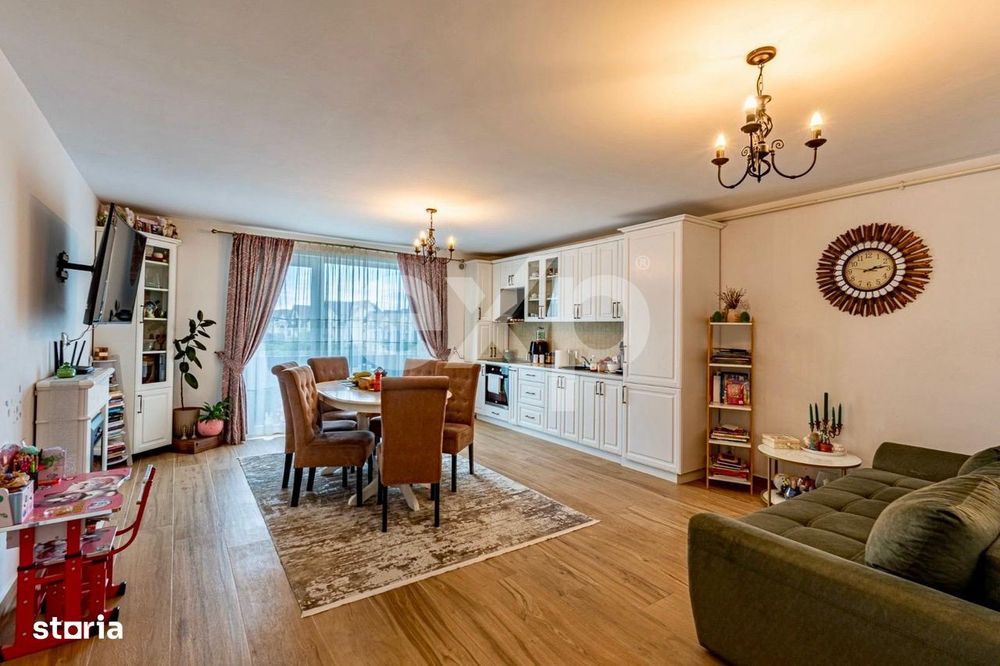 Apartament 2 camere modern Rasnov 58 mp balcon Parcare 440 euro.