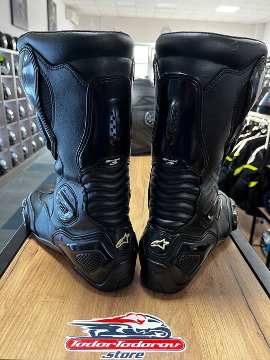 Mото Ботуши ALPINESTARS SMX-5 BLACK,номер 44,оригинални,много запазени