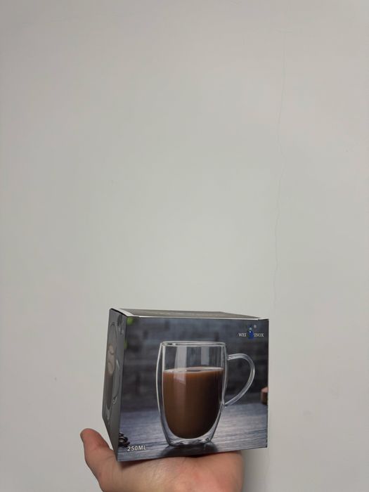 Cana termica cu pereti dubli 250ml - nou