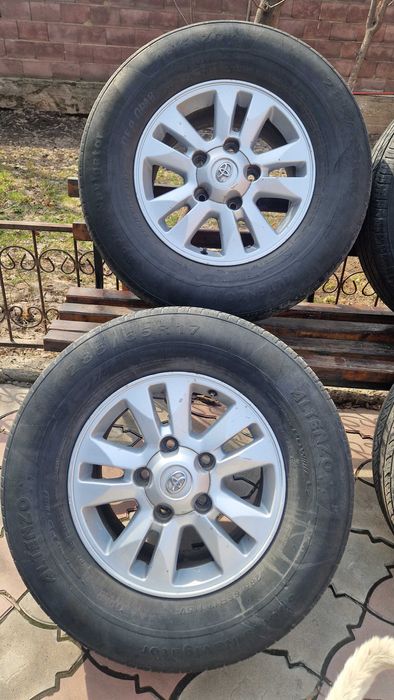 Диски титановый R 17 в комплекте