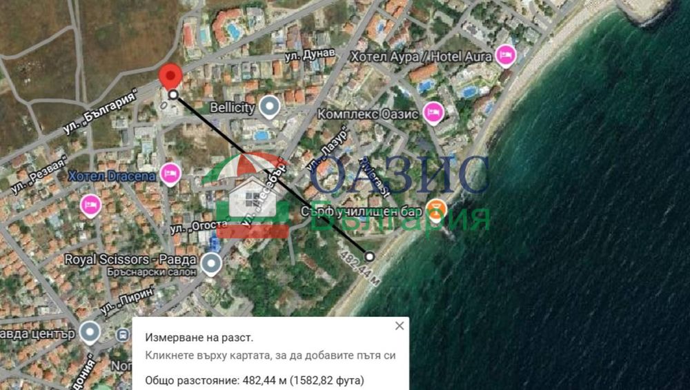 Апартамент с 1 спалня В нов комплекс "Елитония Гардънс 5", Равда, 50.19 кв. м,