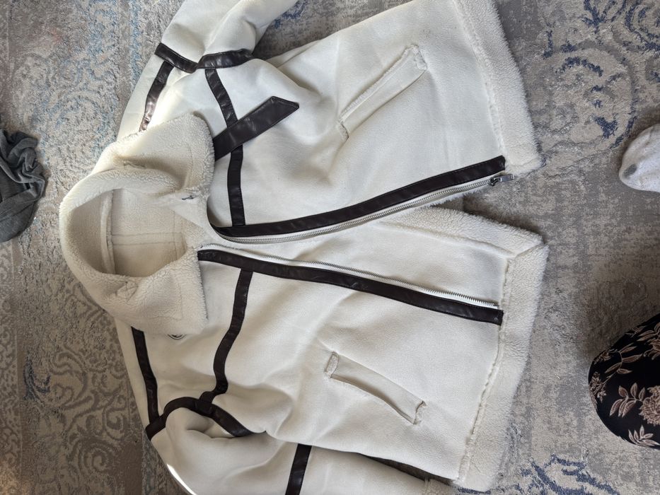 Пальто дубленка 42-44 размер