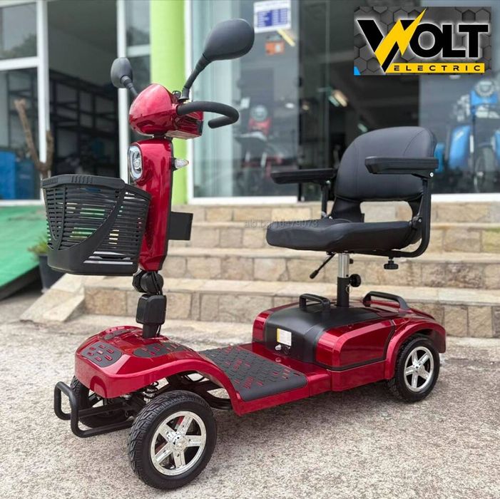 Електрическа четириколка за възрастни и трудноподвижни Volt Electric N2, 750W, 20Ah батерия