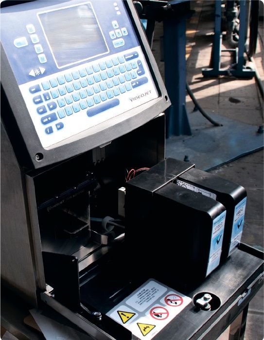 Маркираторы и датеры VIDEOJET для маркировки готовой продукции.