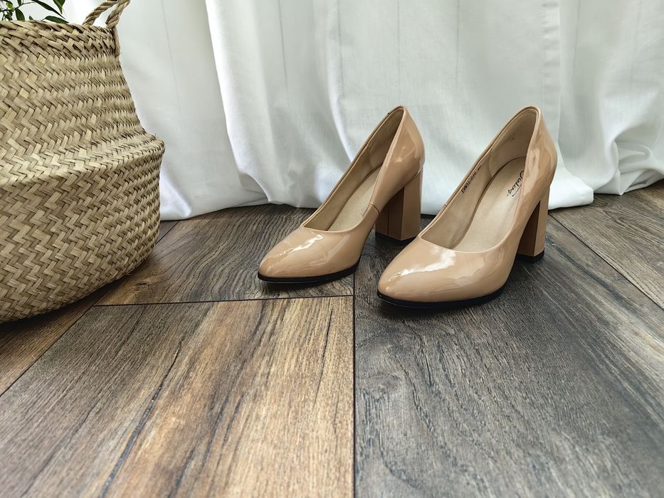 Елегантни дамски лачени обувки, Номер 37