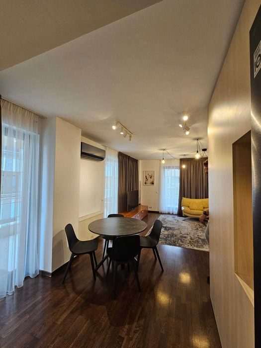 Proprietar - Inchiriez apartament 3 camere, 2 bai complet mobilat si utilat, Pipera - Perla Residence