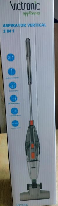 Aspirator vertical 2 în 1