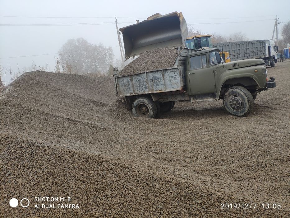 Щебень, клинец, кампот(1.5×3.5), песок(чиназ), турпок, тупрок, Klines