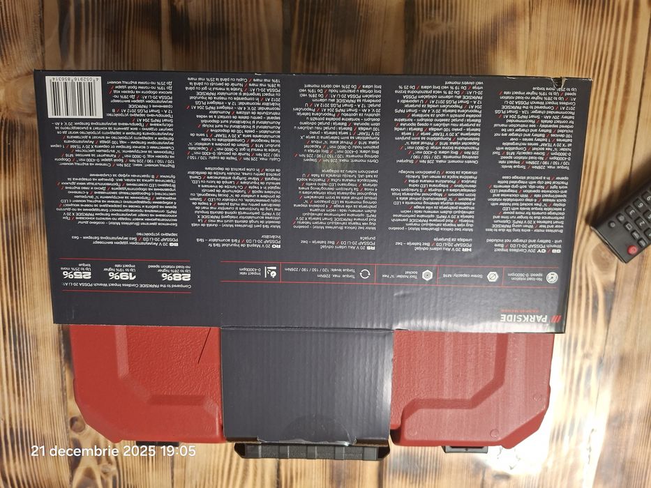 Masina de insurubat Parkside cu impact D3