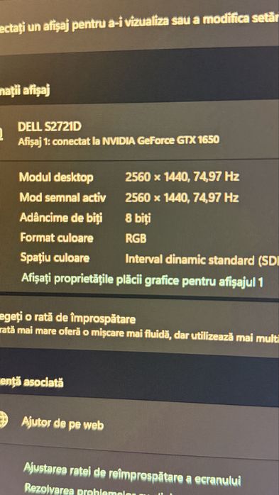 PC i9 10900F / 32GB RAM / GTX1650 + Monitor Dell 27” QHD