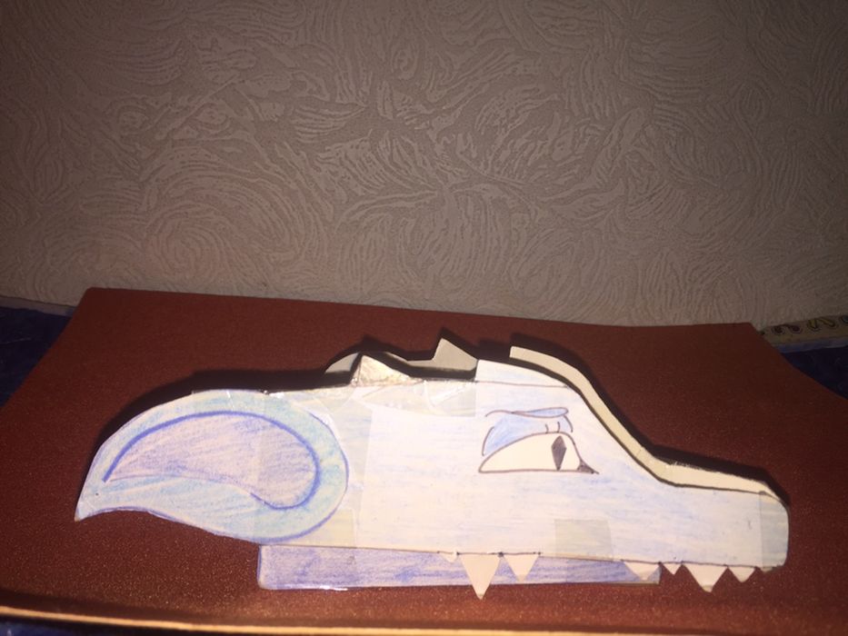 Картонные драконы для Tik Tok