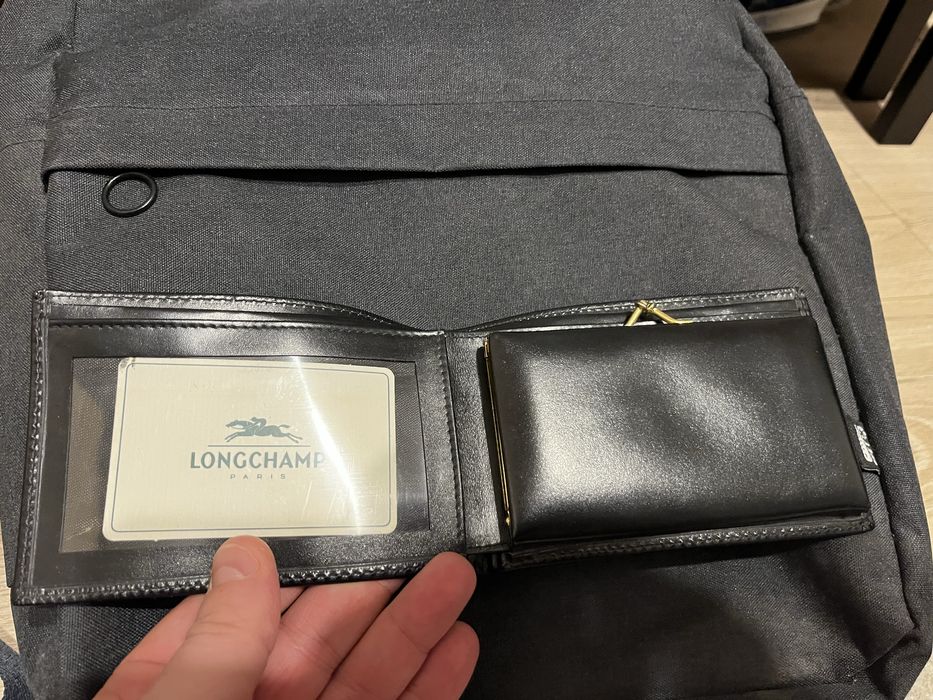 Portofel piele multi-compartimentat