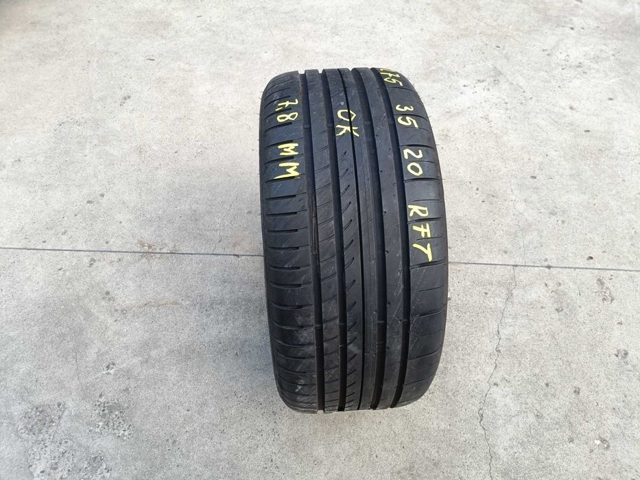 O anvelopa vara 275 35 20 goodyear asymmetric 2 run flat profil 7,8 mm