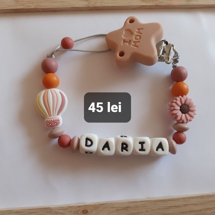 Lănțișoare de suzeta din silicon