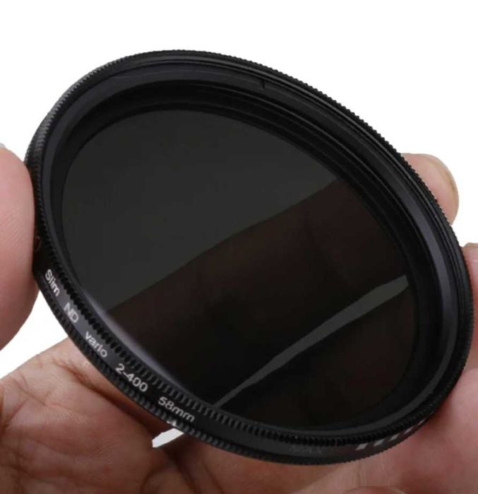 RiseUK ND филтър с регулируема плътност ND2–ND400, от 37мм  до 82 мм