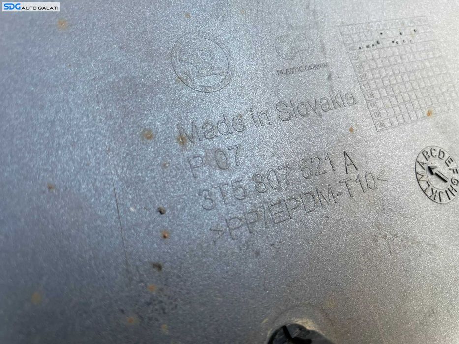 Fusta Spoiler Bara Spate Skoda Superb 2 Berlina Sedan 2008 - 2015 Culoare 9153 Cod 3T5807521A [2155]