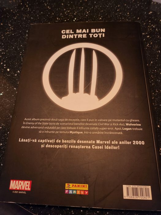 Bandă desenată Marvel - Wolverine