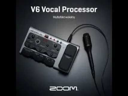 Вокальный процессор эффектов с педалью Formant Zoom V6-SP