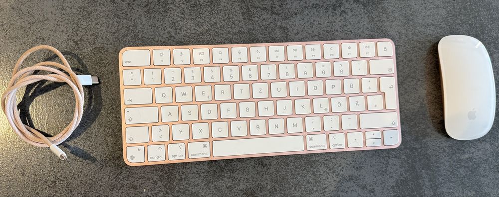 Apple iMac 24” M1 8GB 256GB Pink + Magic Keyboard + Magic Mouse