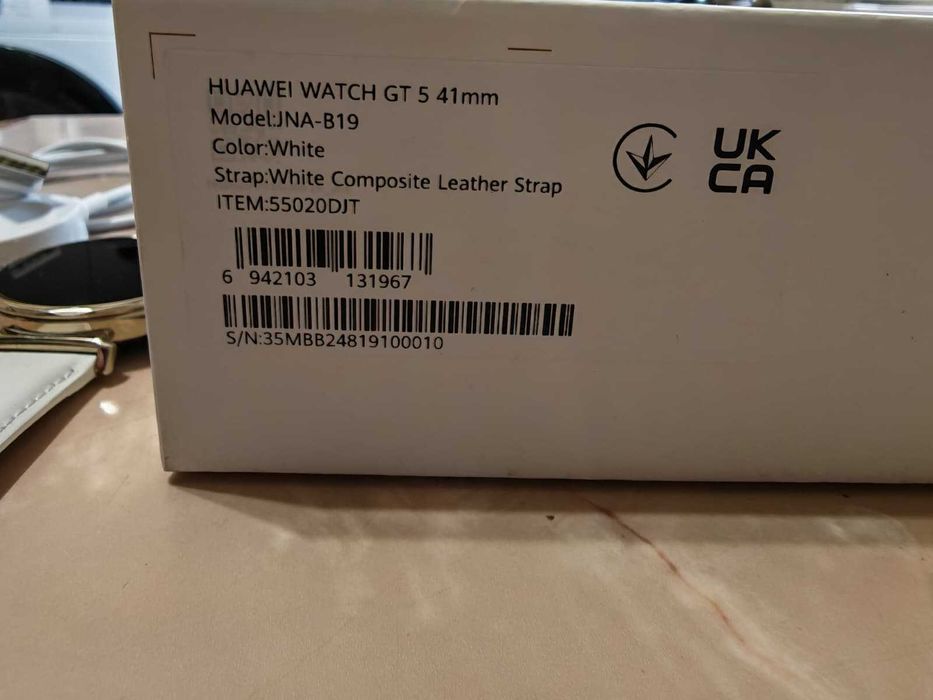 Smartwatch Huawei GT 5 - impecabil - 41 mm - garanție 09.2026
