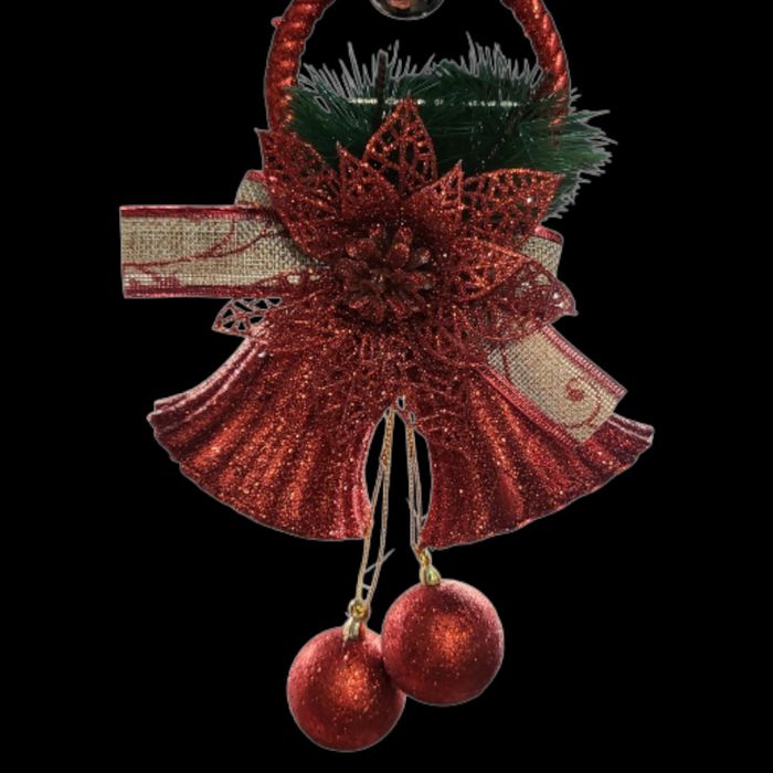 Ornament de Crăciun 3 clopotele 18x8x16 cm