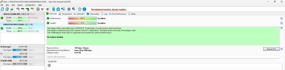 Vand 1TB SSD Kingston NV2 M.2