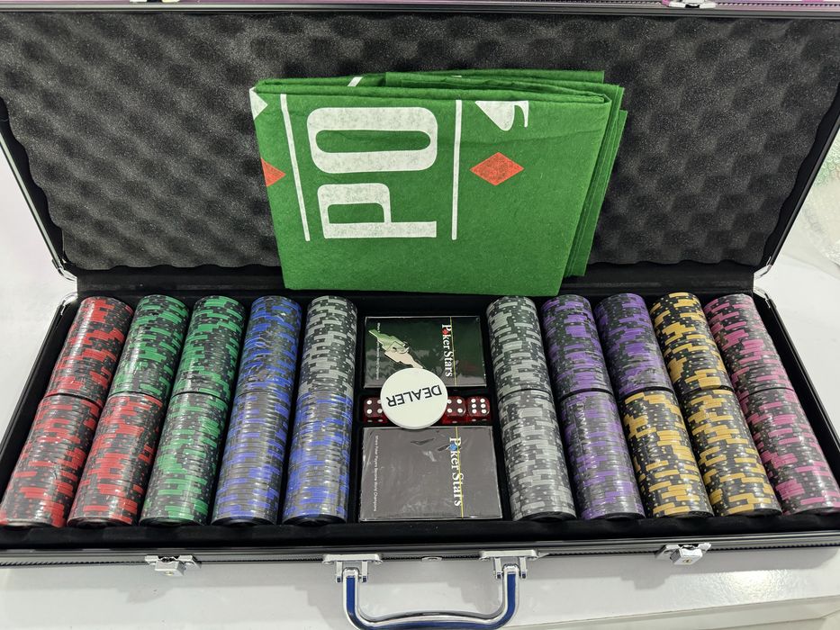 Покерный набор 500 штук