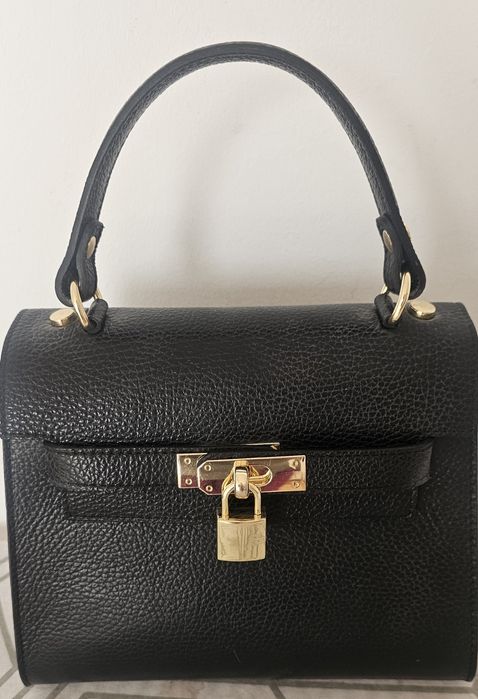 Geanta damă superba din piele naturala Made in Italy