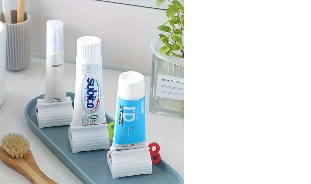 устройство за изтискване на пасти за зъби, кремове за бръснене и др.