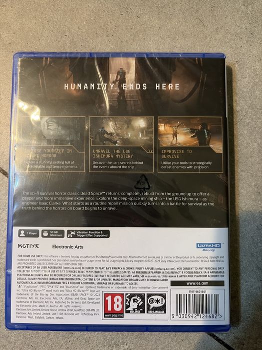 Игра dead space PS5