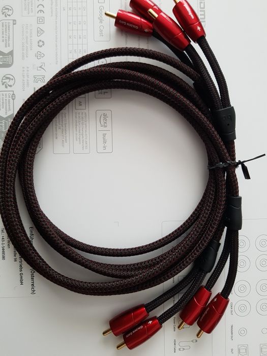 AudioQuest Golden Gate 2RCA–2RCA, 1,5 m