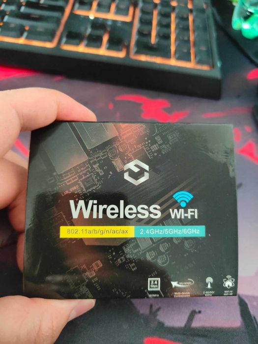 Продавам Wifi Карта М.2, MediaTek MT7921 + отвертка, винт и протектор