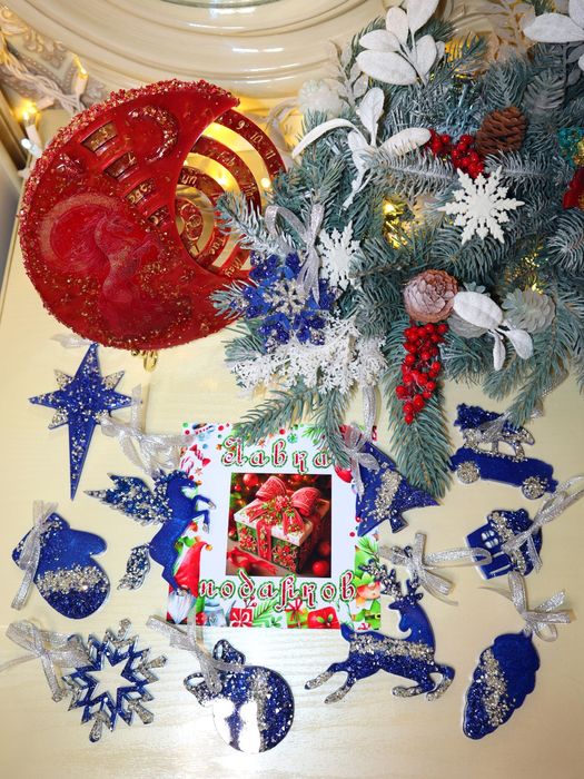 Елочные игрушки ручной работы