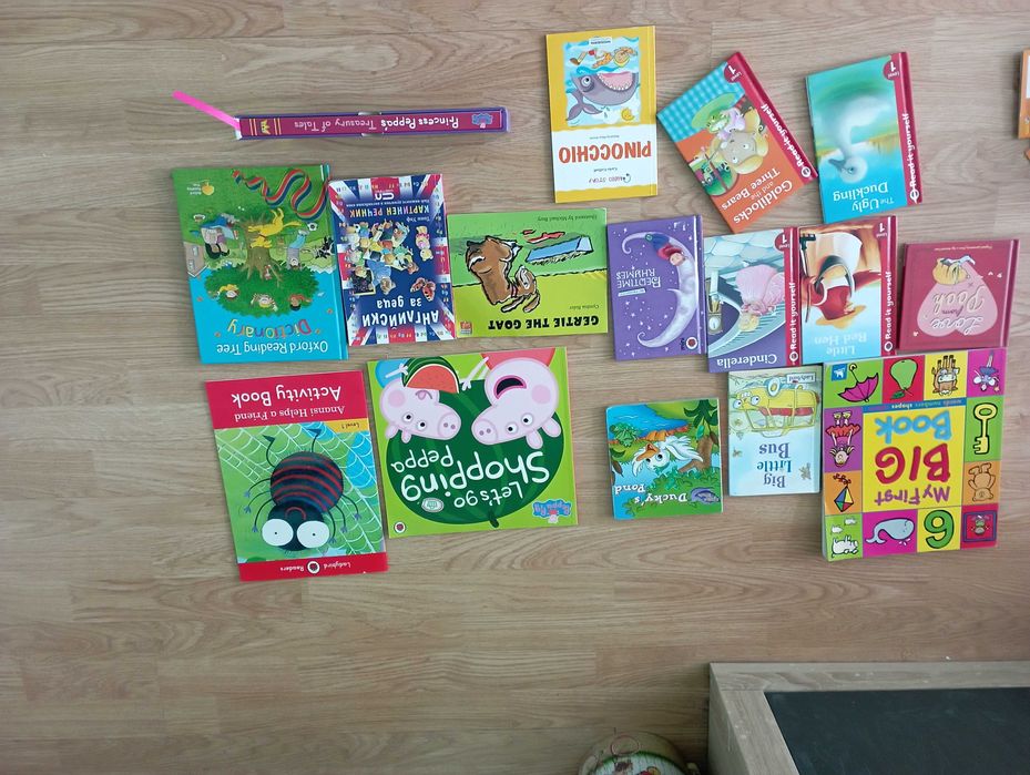 Чисто нови интересни детски книги на английски език