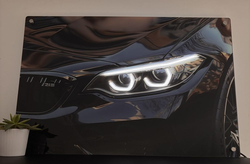 Tablou Auto Led  Masini