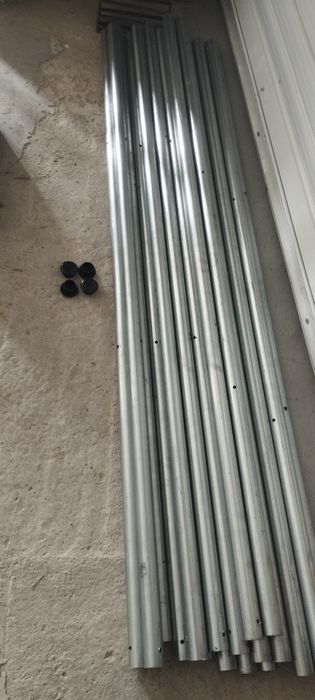 Поцинковани тръби - колове за ограда