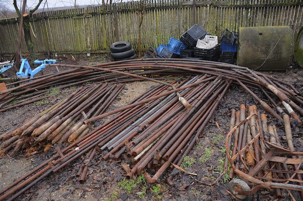 Arce arcade pentru sera sau solar, baza 6.5 metri, inaltime 2 metri