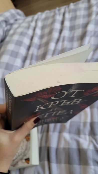 От кръв и пепел, книги