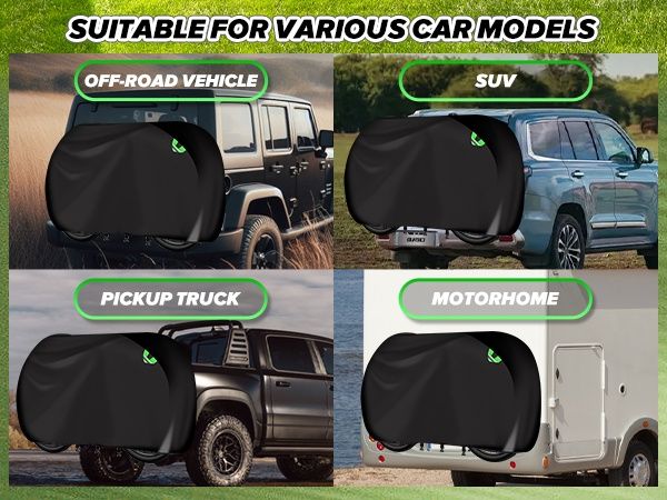 Водоустойчиво покривало за автомобилен багажник за велосипеди