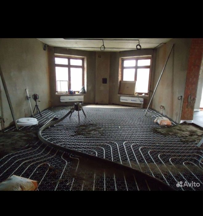 Полусухая стяжка,стяжка