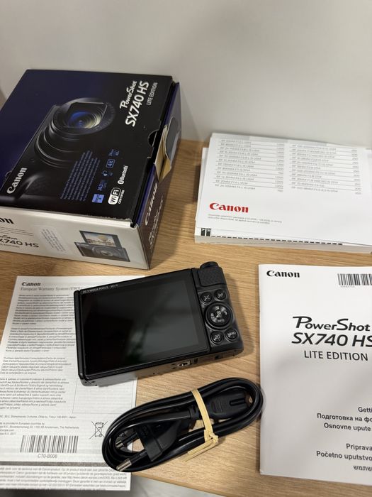 Canon SX740hs Nou, GARANTIE 2 ANI