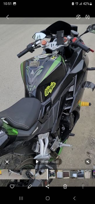 Kavasaki nija yil 2024 yurgan6500 abes injektr 400kub