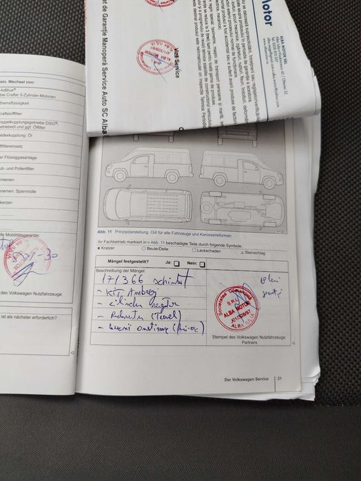 W caddy maxi 7 locuri