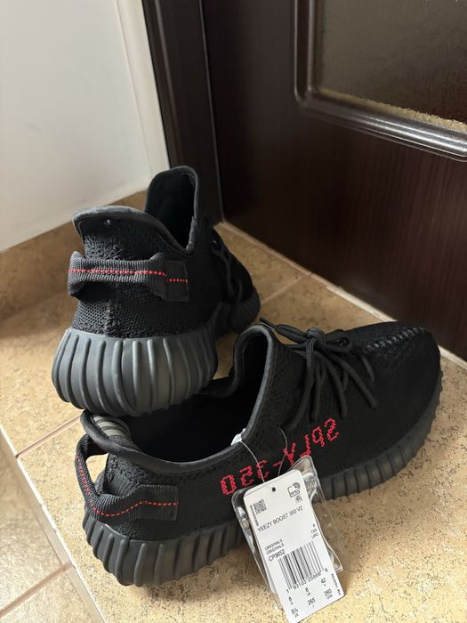 Yeezy 350 Black Red 42 size