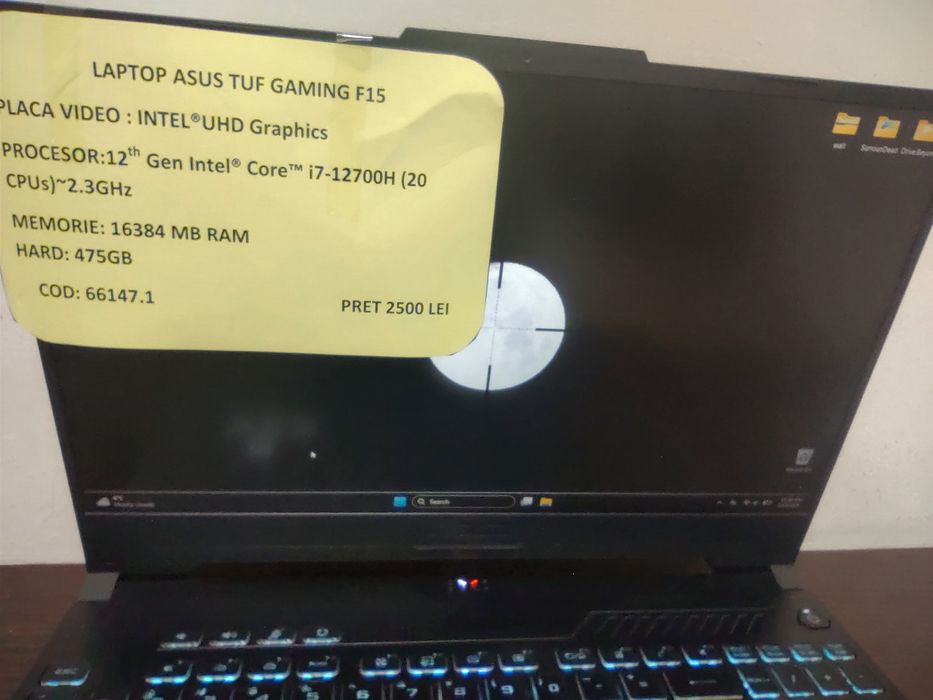 Laptop Asus Tuf Gaming F15(efn)