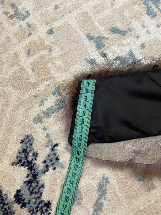 Мех на воротник чернобурка