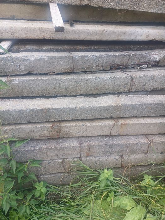 Vand stalpi din beton cu armatura de fier